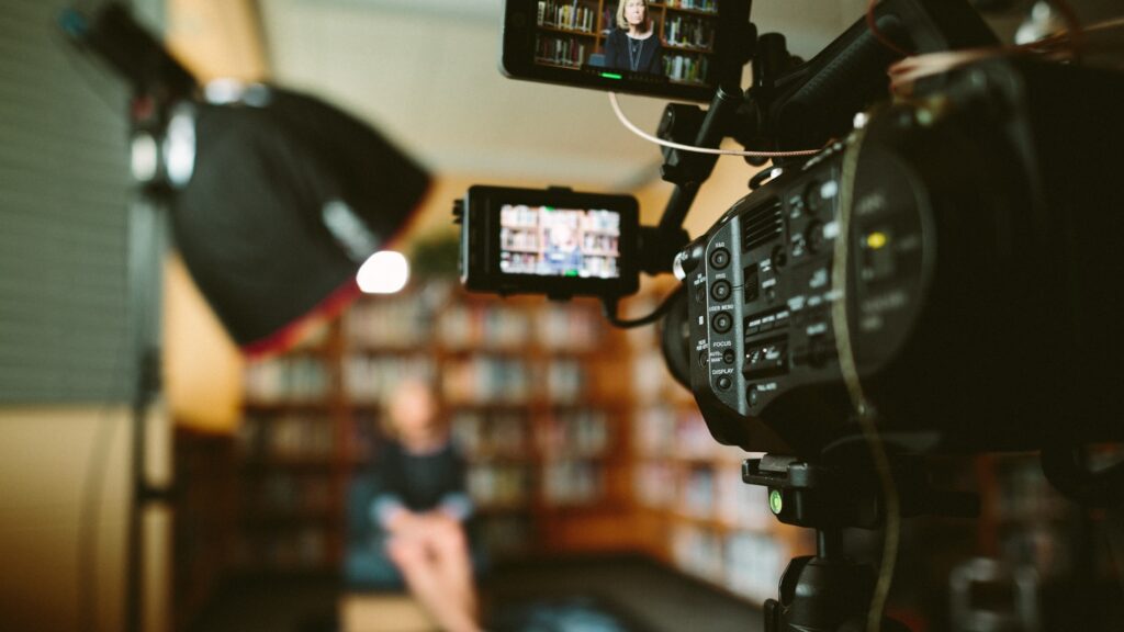 virtual event shoot