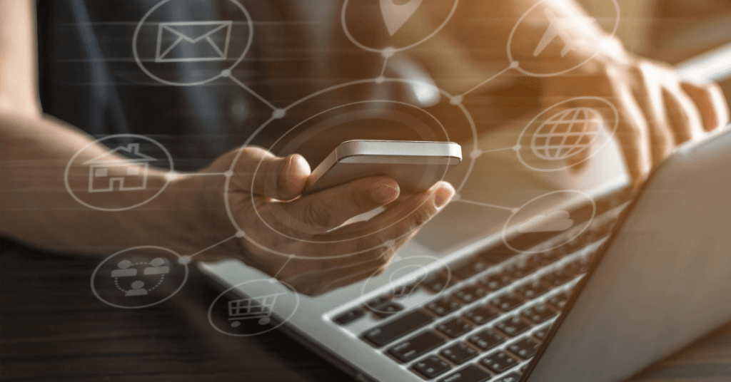 mobile-first design strategy on mobile device